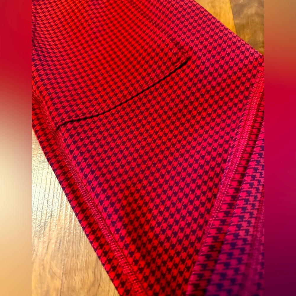 AERIE GINHAM LEGGINGS WITH POCKETS - Picture 3 of 9